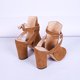 thumbnail image 4 of Sandalias de punta abierta transpirables de color puro a la moda, zapatillas ligeras, zapatos de mujer Wmkox8yii ytu11232, 4 of 5