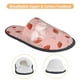 thumbnail image 3 of Fotbe Strawberry Pantuflas Peludas para Mujer con Estampado, Zapatillas de Peluche, Zapatos de Invierno para Casa, Uso Interior y Exterior-Large, 3 of 8