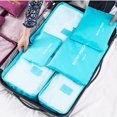 thumbnail image 4 of Bolsa de almacenamiento Zhivalor 6pcs organizador de equipaje color azul, 4 of 8
