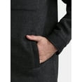 thumbnail image 5 of George Men's Fleece Knit Shirt Jacket with Long Sleeves, Sizes S-3XL, 5 of 5