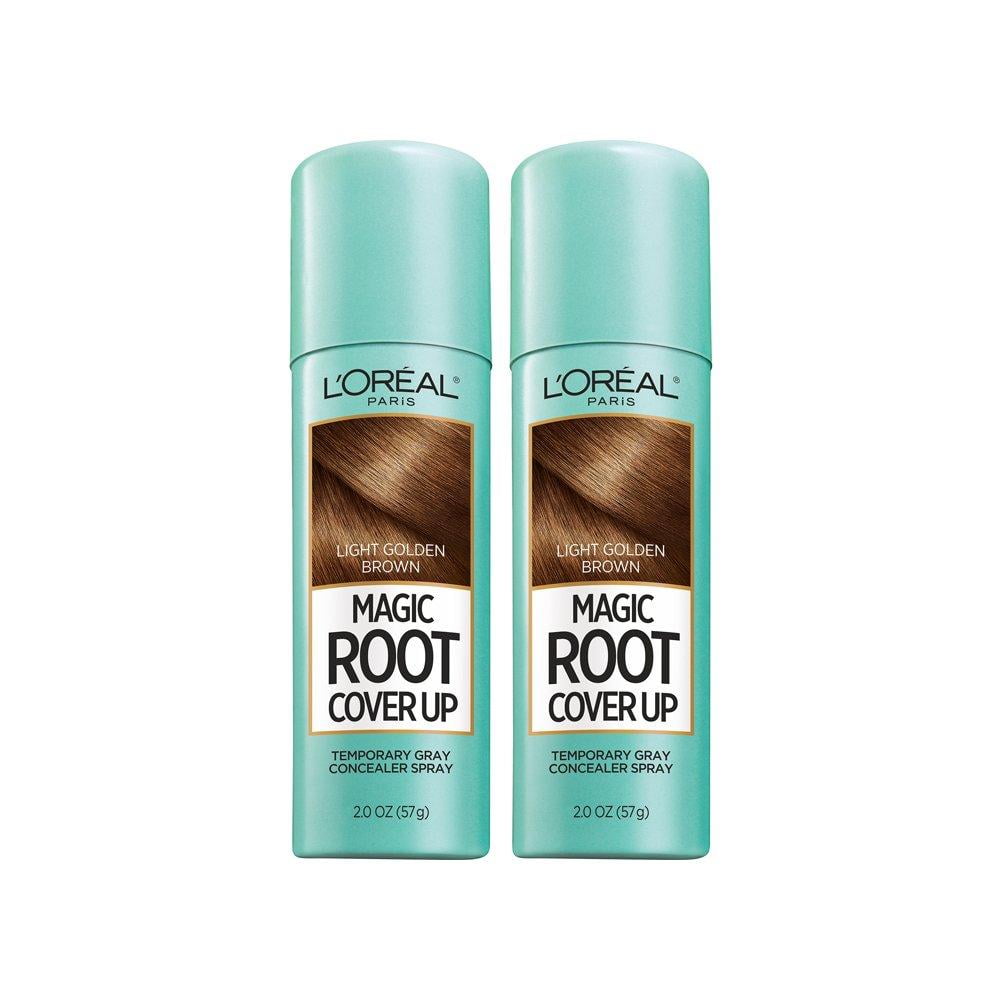 L'Oreal Paris Hair Color Root Cover Up Temporary Gray Concealer Spray