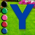 thumbnail image 1 of Advanced Graphics 3305 20 x 15 in. Letter Y Yard Sign, Blue, 1 of 1