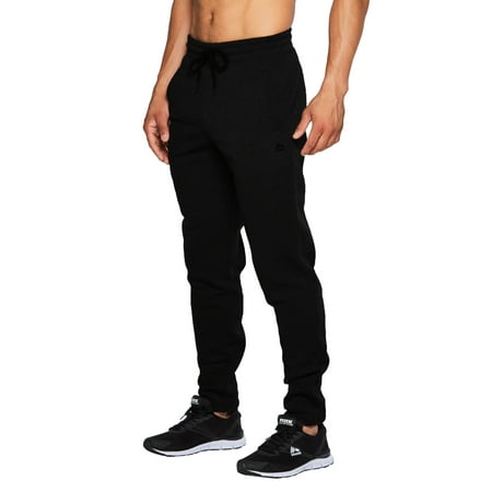 RBX Active Men's Athletic Fleece Lined Tapered Jogger Sweatpant with Pocket
