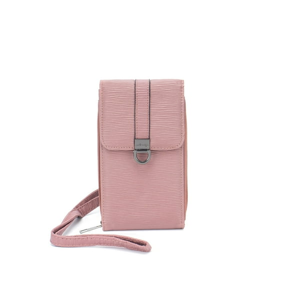 Phone Bag for Women Multi-pocket Card Holder Solid Color Casual Crossbody Purse Styish Wallet