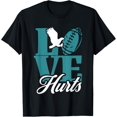 thumbnail image 1 of Love Hurts Eagles Retro T-Shirt, 1 of 4