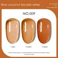 thumbnail image 1 of Esmalte de uñas semitransparente de 20 colores, crema, transparente, para decoración de uñas, 7,5 ml., 1 of 3