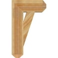 thumbnail image 3 of Ekena Millwork 6"W x 18"D x 30"H Traditional Craftsman Rough Sawn Bracket, Western Red Cedar, 3 of 4