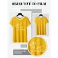 thumbnail image 6 of ZXSXSY Women's Dandelion Letter Print Graphic Tee Short Sleeve T-Shirts, 6 of 7