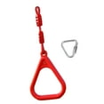 thumbnail image 4 of Siruishop Gymnastics Rings for Kids Fitness for Playground Accessories Workout Red, 4 of 8