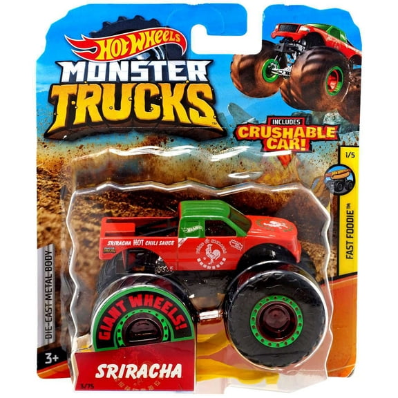 Hot Wheels Fast Foodie Sriracha Die-Cast Car