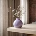 thumbnail image 5 of Unique Bargains Small Ceramic Bud Tiny Matte Decorative Vase Purple 2.6"L x 2.6"W x 2.8"H, 5 of 7