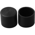 thumbnail image 4 of 20 Black PVC Chair Tips, 22mm, Protects Floor from Scratches, 4 of 4