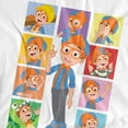 thumbnail image 2 of Blippi In My Blippi Era Women's Loose T-Shirt, White, 2X-Large, 2 of 4
