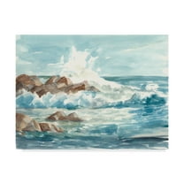 Trademark Fine Art 'Coastal Watercolor I' Canvas Art by Ethan Harper