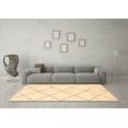 thumbnail image 3 of Ahgly Company Indoor Rectangle Solid Orange Modern Area Rugs, 5' x 8', 3 of 4