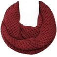 thumbnail image 2 of Foulard Infini Épaisse Tricotée d'Hiver Chaude, 2 of 5