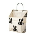 thumbnail image 3 of Wall-Mounted Storage Bag Book Magazine Mobile Phone Storage Bag With Hook, 3 of 7