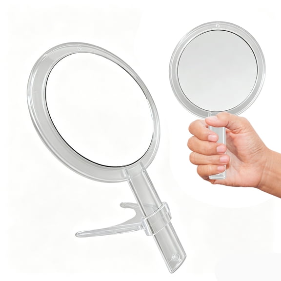 Hand Mirror, Clear Portable Handheld Mirror for Daily Personal Grooming