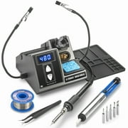 X-Tronic 3050-PRO-X 75 W Digital Soldering Iron Station & Accessories  1-30 Min Sleep  C/F Conversion