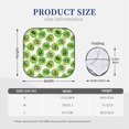thumbnail image 3 of Fotbe Green Kiwi Juego de 2 Piezas de Parasoles para Parabrisas | Bloqueador Solar para Auto | Accesorios Plegables para Protección Solar Interior-Medium, 3 of 6