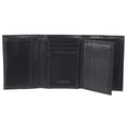 thumbnail image 5 of Kenneth Cole REACTION Portefeuille pour Hommes - Cuir Véritable RFID Trifold avec Fenêtre d'Identification et Fentes pour Cartes, Plaque Noire, Taille Unique, 5 of 5
