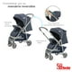 thumbnail image 2 of Carriola de Viaje Plegable THE BABY SHOP con Portabebe Manubrio Reversible Azul, 2 of 6