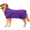 thumbnail image 4 of CHAO Abrigo de secado para perros, bolsas de secado rápido para mascotas, toalla absorbente, bata de baño para gatos, toalla, ropa de dormir, regalosxl, 4 of 5