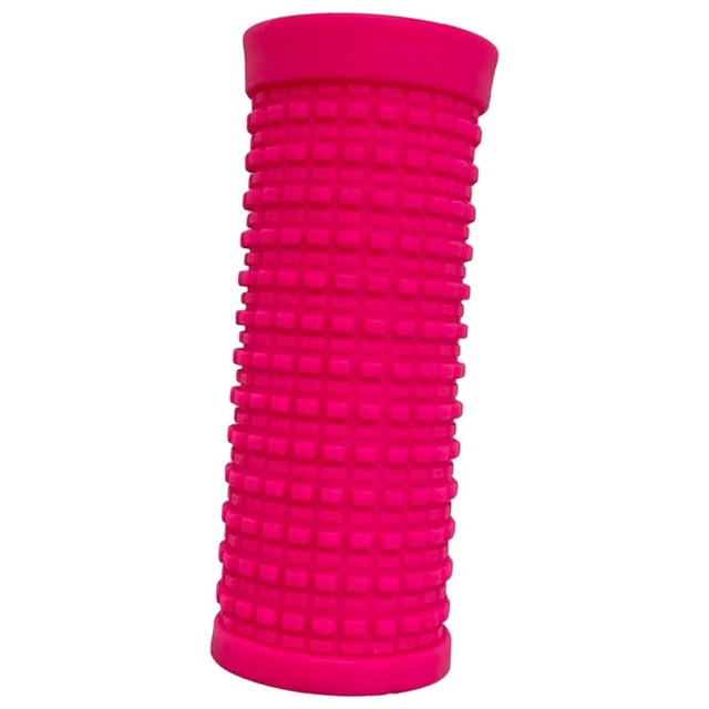 Puños para manillar de bicicleta, de goma suave, cómodos, ergonómicos y resistentes a los golpes. Rosa