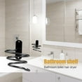 thumbnail image 4 of Soporte De Secado Soporte para secador de pelo, soporte para ventilador, accesorios de baño colgantes (negro) Likrtyny Libre de BPA, 4 of 4