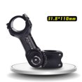 thumbnail image 1 of Aluminum Alloy Adjustable Angle 25.4/31.88mm Handlebar Stem Riser Front Fork Stem Adapter Mountain Bike Accessories, 1 of 6