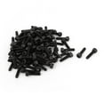 thumbnail image 1 of Unique Bargains M3 x 12 Embout de Boulon Hexagonal en Acier Allié Vis de Machine Noir 100 Pcs, 1 of 1