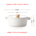 thumbnail image 6 of Neoflam FIKA 6-Piece Nonstick Cookware Pot Set with Lid, All Stovetops, 6 of 10