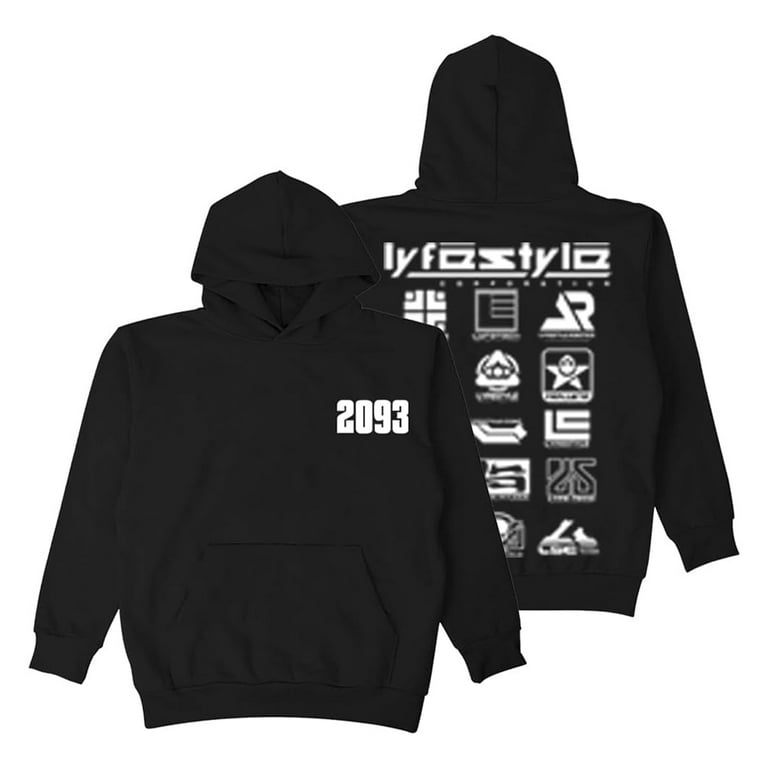 Yeat 2093 Lyfestyle Hoodies Rapper New Logo Merch Women Men Long Sleeve Casual Sweatshirt Fashion Clothes Walmart