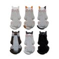 thumbnail image 2 of Set de figuras para decoración de jardín con forma de gato durmiendo, PVC, 1,8 x 2,1 x 4,5 cm, 2 of 2