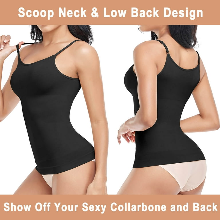 Scoop Neck Compression Cami Tummy And Waist Control Body Shapewear Camisole  for Women Underwear Seamless Women Corset