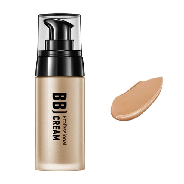 Wartleves Crema BB para hombres Corrector facial de cobertura total Base de maquillaje de larga duración
