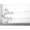 thumbnail image 5 of Faship Gorgeous Coral Rhinestone Crystal Floral Necklace Earrings Set, 5 of 5