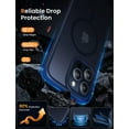 thumbnail image 5 of Magnetic Case for iPhone 11 Pro Max Case,[MIL-Grade Drop Tested & Compatible with MagSafe],Shockproof Phone 11 Pro Max Case 6.5 Inch, Blue, 5 of 12