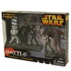 Star Wars - Battle Packs Action Figure Set - REBEL vs. EMPIRE (Luke, Vader, Han Solo, Chewbacca +1)