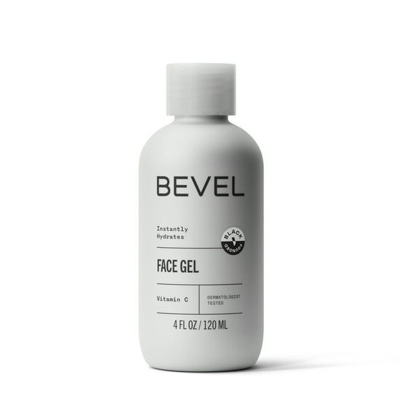 Bevel Hydrating Face Gel Moisturizer, for All Skin Types, 4 oz