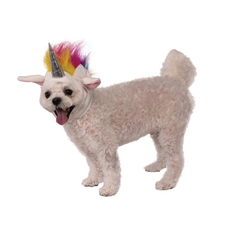 Rubies Pet Shop Boutique Pet Halloween Costume Accessory Unicorn Hat For Dog or Cat M/L