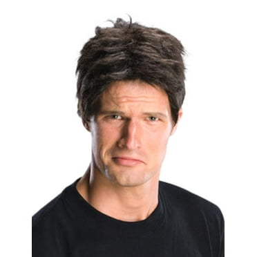 Halloween Men's Brown Idol Judge Wig