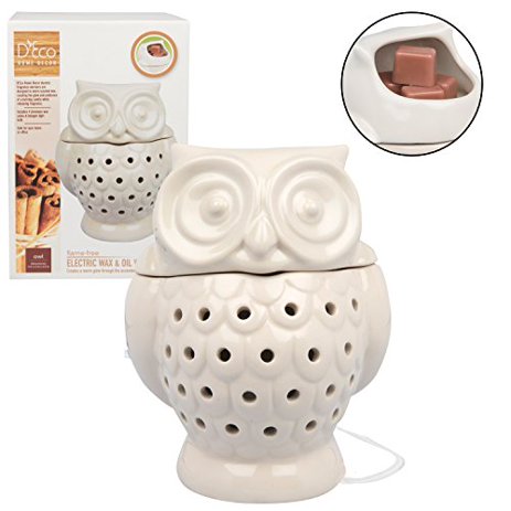 Electric Candle Warmer, Wax & Tart Warmer, Includes 4 Wax Cubes
