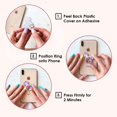 thumbnail image 5 of Velvet Caviar Cell Phone Ring Holder - Finger Ring & Stand - Improves Phone Grip Compatible with iPhone, Galaxy, 5 of 5