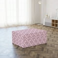 thumbnail image 3 of Watercolor Foldable Mattress, Rosy Blossoms, 74.8" x 35.4", Rose Pink, by Ambesonne, 3 of 6