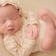thumbnail image 3 of Niños, Ropa De Fotografía Para Niños Recién Nacido Encaje Infant Baby Photo Props Traje Fotografía Props SuitBeige ANGGREK Otros, 3 of 8