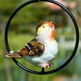 thumbnail image 3 of Adorno de regalo de pájaro animal de resina para jardín al aire libre de pie del anillo #2 Pájaro en el anillo n.  degree 2 Cola Escultura de pájaro de resina, 3 of 8