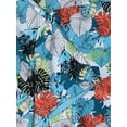 thumbnail image 4 of Ma Croix Mens Casual Hawaiian Flower Pattern Button Up Bohemian Shirts, 4 of 7