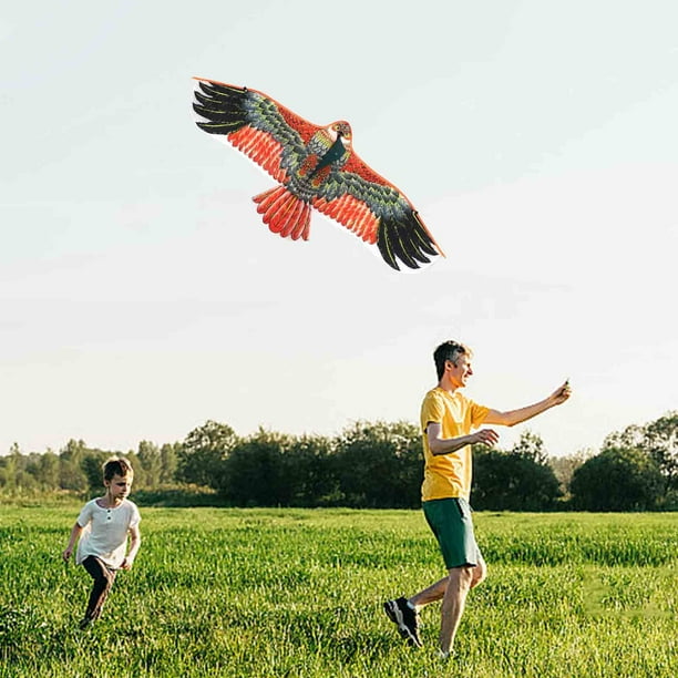 Cometa para niños y adultos. Fácil de volar. Cometa de hilo largo para la playa, parques y actividades familiares al aire libre.
