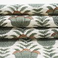 thumbnail image 3 of Fabdivine Cotton Waffle Weave Hand Towel – Soft & Durable with Hand Block Print, 17" x 32", Set of 6, Lotus, 3 of 6